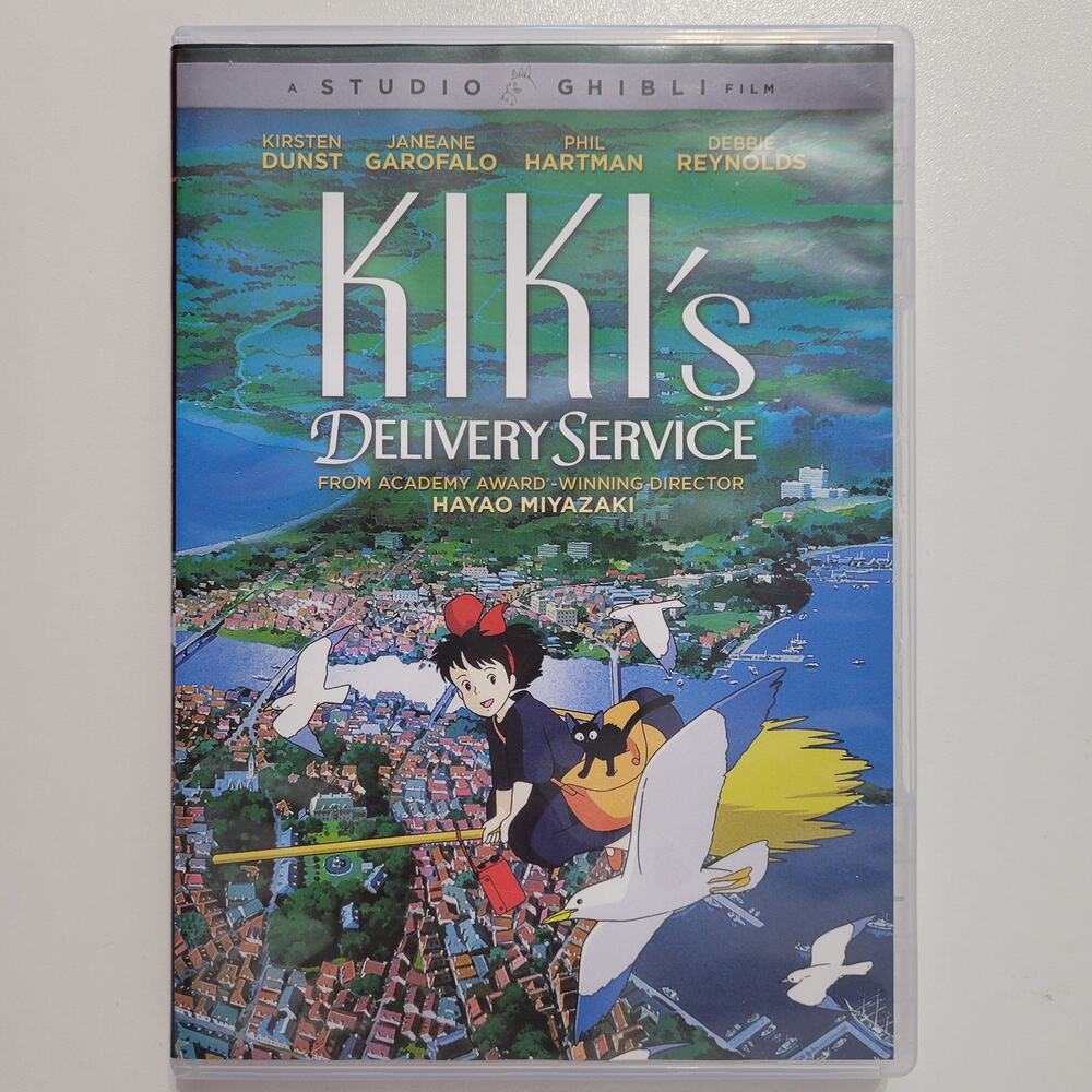 Kiki's Delivery Service 1989 (DVD, 2002) Studio Ghibli